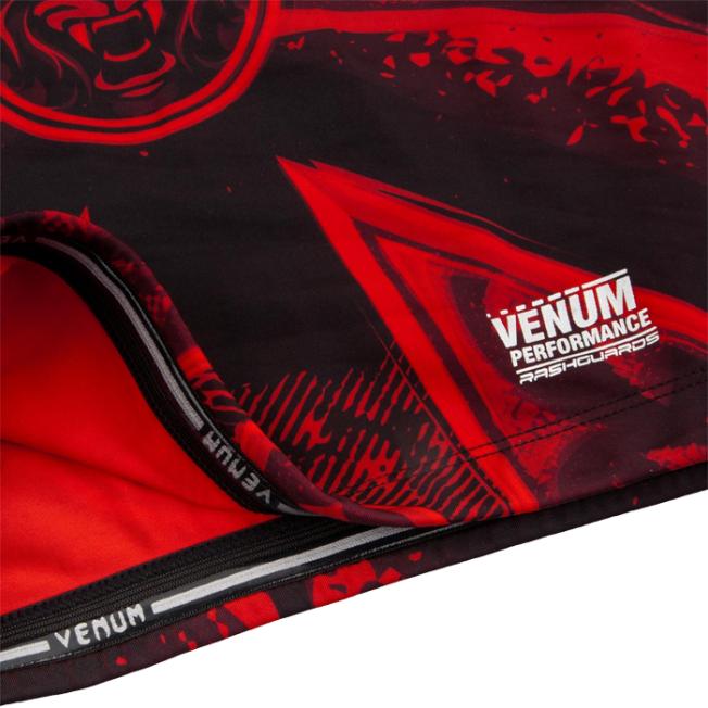 Рашгард Venum Gladiator 3.0 Long Sleeves - Black/Red | Фото 4