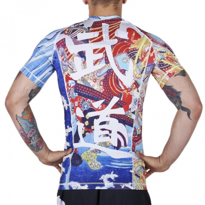 Рашгард Manto Budo Short Sleeve - White | Фото 1