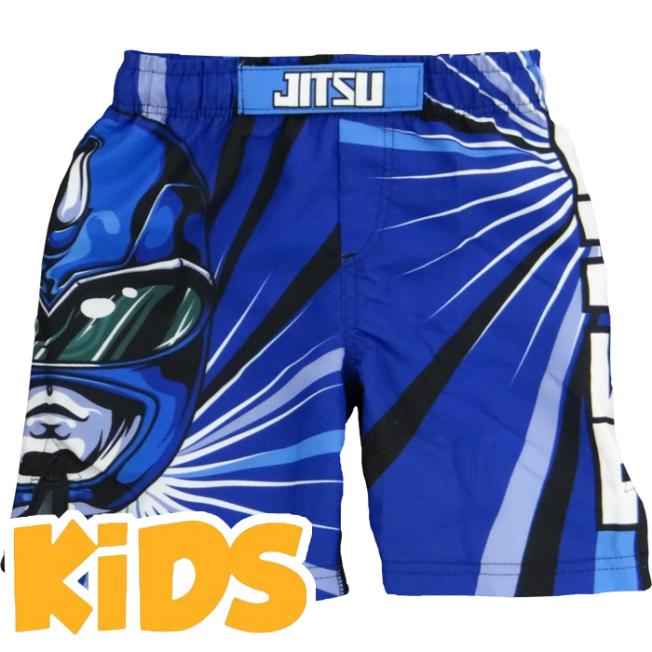 Детские Шорты Jitsu Power Grapplers - Blue