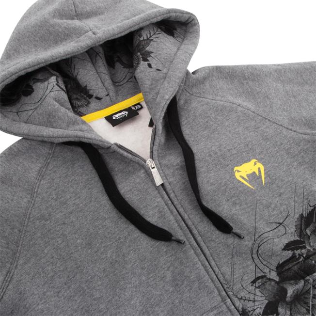Женская толстовка Venum Floral Heather Grey | Фото 3