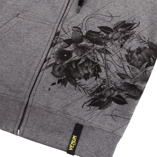 Женская толстовка Venum Floral Heather Grey | Фото 4