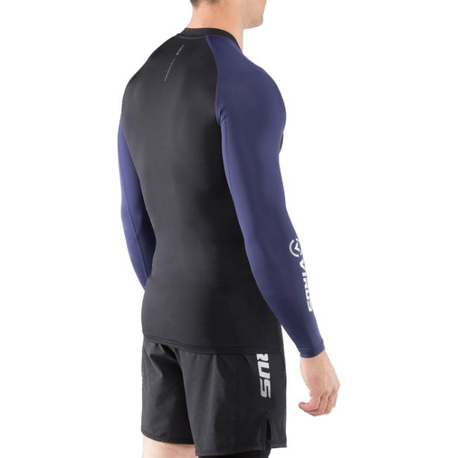 Рашгард Virus Stay Cool CO30 - Black/Blue | Фото 1