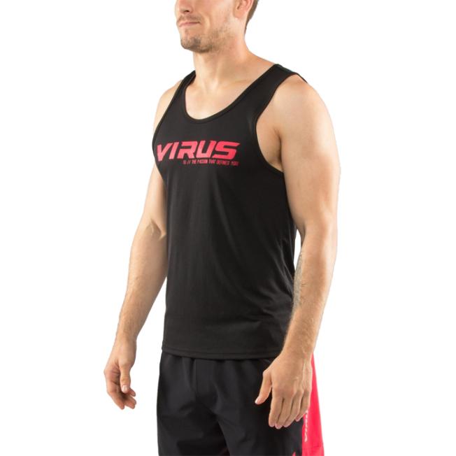 Тренировочная майка Virus TT4 - Black/Red