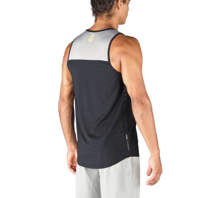 Тренировочная майка Virus TT4 - Black/Grey/Yellow | Фото 1