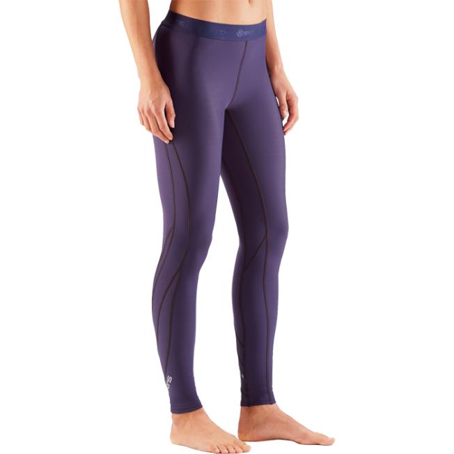Женские компрессионные штаны Skins DNAmic Thermal - Blackberry/Violet | Фото 1