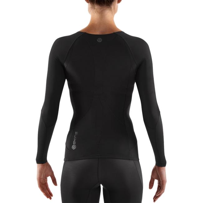 Женский рашгард Skins RY400 - Black | Фото 1
