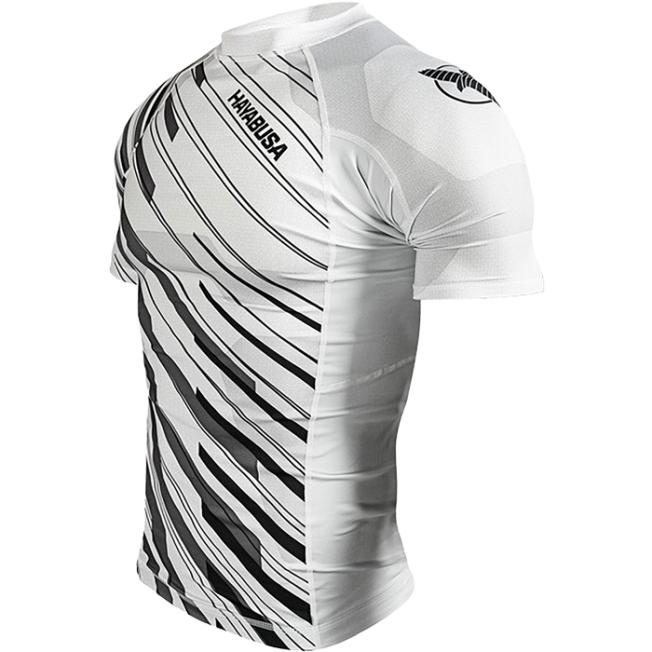 Рашгард Hayabusa Metaru Charged Shortsleeve - White/Grey