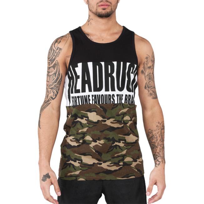 Тренировочная майка Headrush Camo Layered