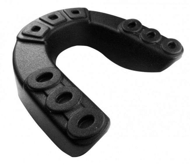 Капа боксерская Flamma Blizzard - Black/White | Фото 3