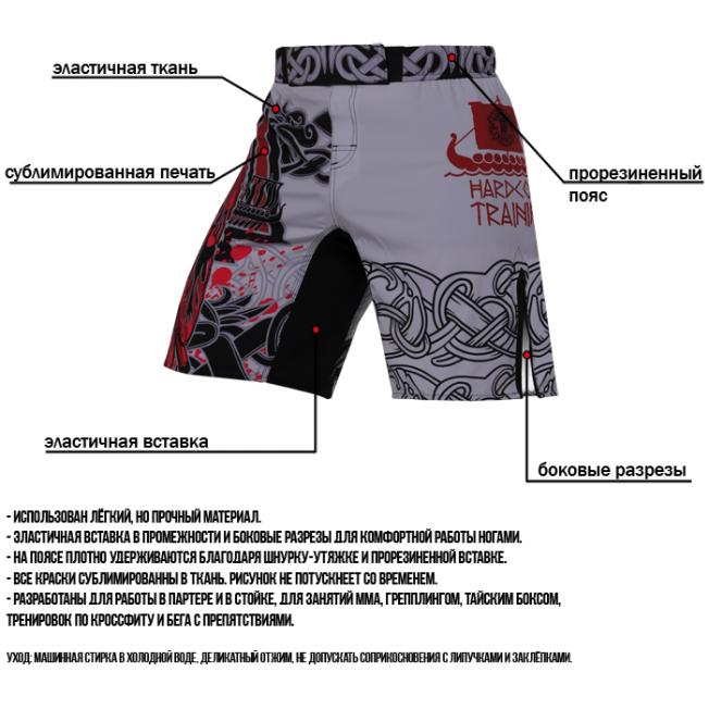 Шорты ММА Hardcore Training Viking 2.0 | Фото 7