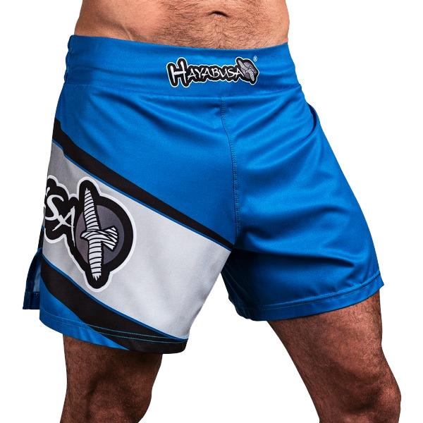 Шорты Hayabusa Kickboxing - Black/Blue | Фото 2