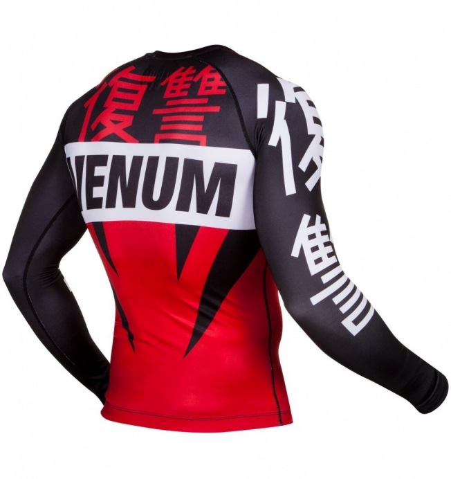 Рашгард Venum Revenge - Black/Red | Фото 2
