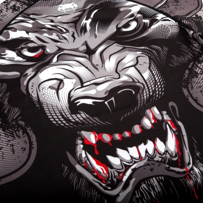 Рашгард Venum Werewolf Short Sleeves - Black/Grey | Фото 2