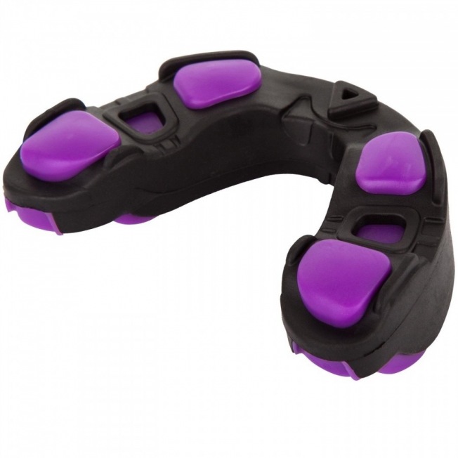 Капа боксерская Venum Predator - Black/Purple | Фото 4