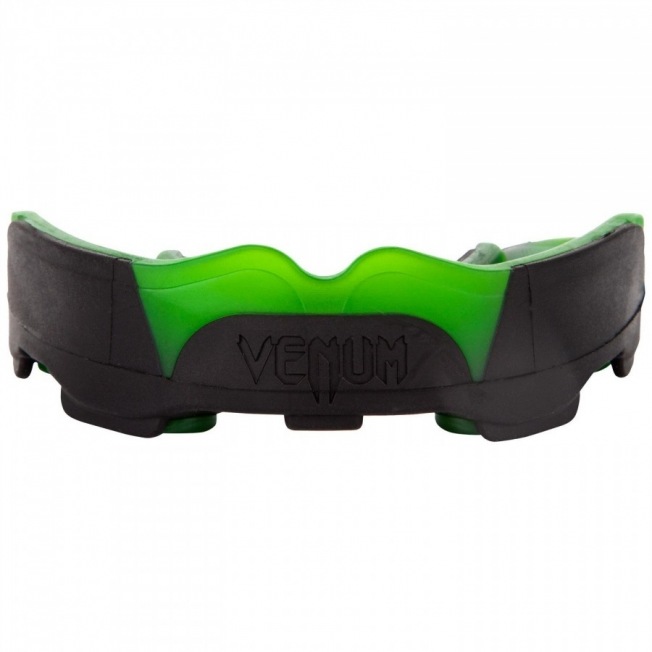 Капа боксерская Venum Predator - Black/Green | Фото 1