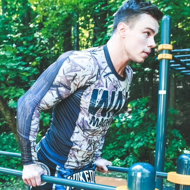 Рашгард Hardcore Training War Machine | Фото 4