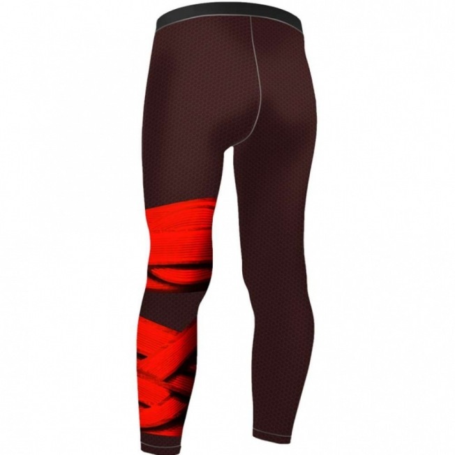 Детские леггинсы ORSO Classic Bandage - Red | Фото 1