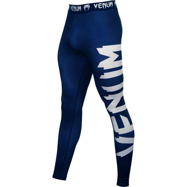 Компрессионные штаны Venum Giant - Blue/White