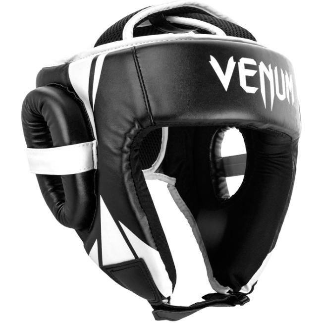 Боксерский шлем Venum Challenger Open Face - Black