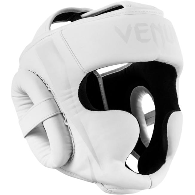 Боксерский шлем Venum Elite - White/White