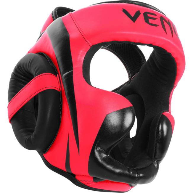 Боксерский шлем Venum Elite - Neo Pink