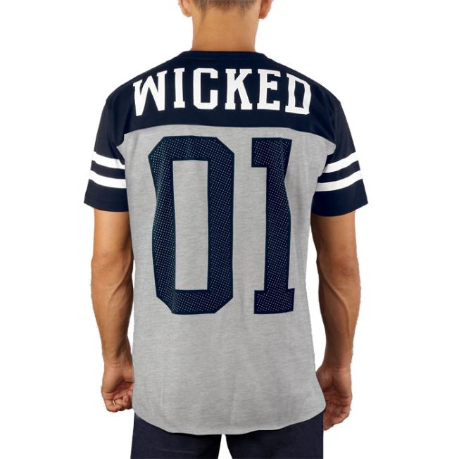 Футболка Wicked One Furious - Grey/Navy | Фото 1