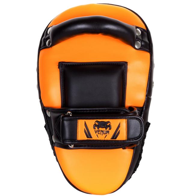 Лапы тренерские Venum Elite Small - Neo Orange | Фото 3