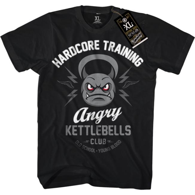 Футболка Hardcore Training Angry Kettlebells Club