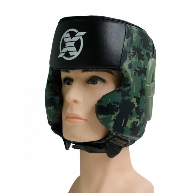 Боксерский шлем Fight Expert  - Military Green