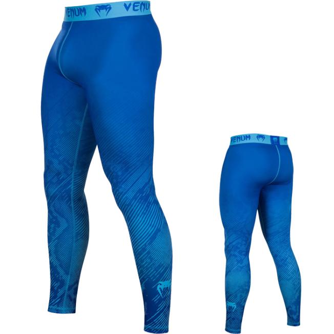 Компрессионные штаны Venum Fusion - Blue