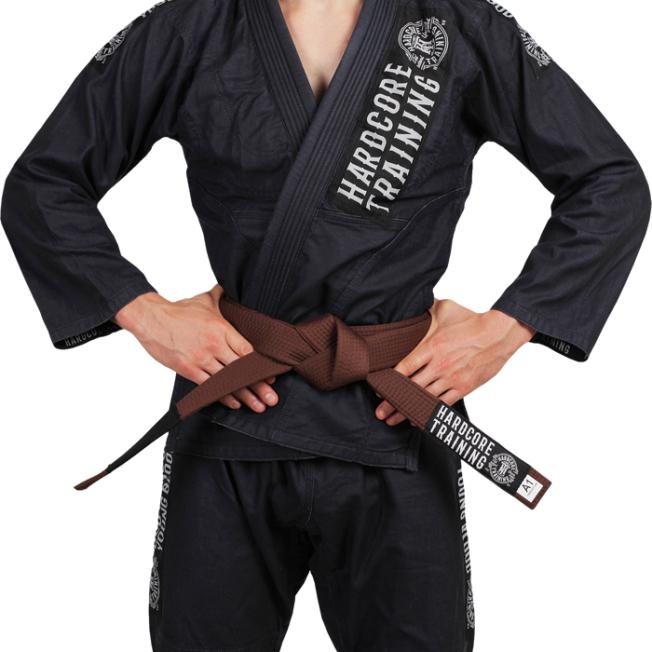 Пояс для кимоно Hardcore Training Premium - Brown | Фото 1