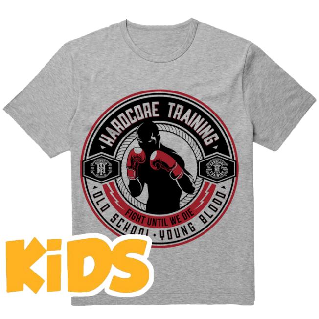 Детская футболка Hardcore Training Round - Grey