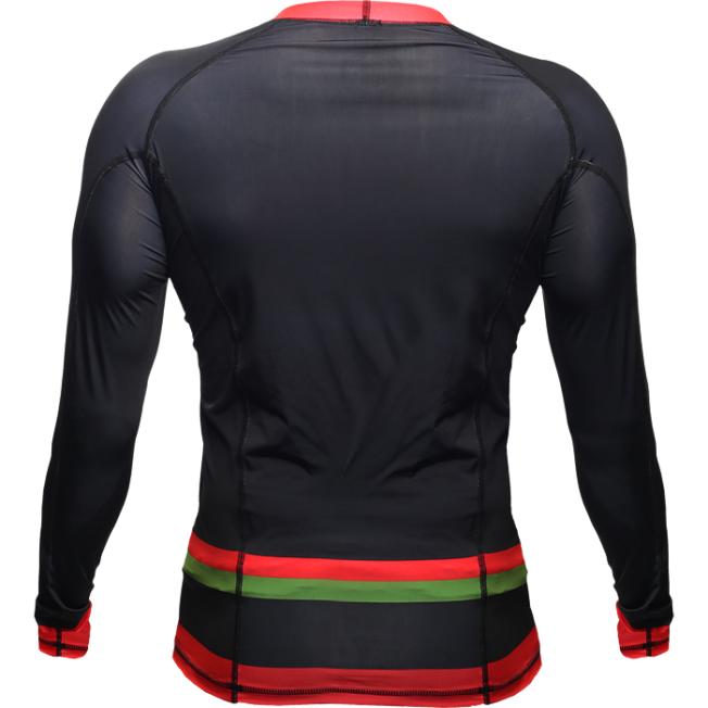 Рашгард Hardcore Training Red-Green | Фото 1
