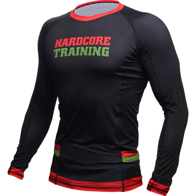 Рашгард Hardcore Training Red-Green | Фото 2