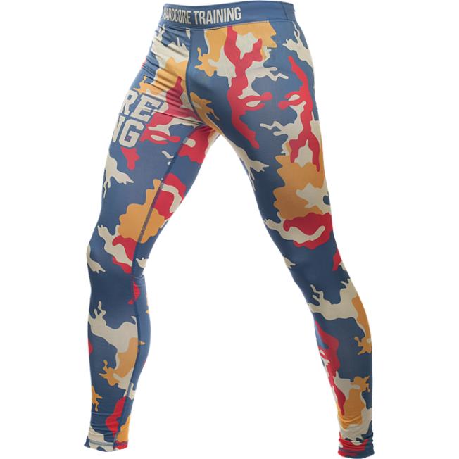 Компрессионные штаны Hardcore Training Autumn Camo | Фото 1