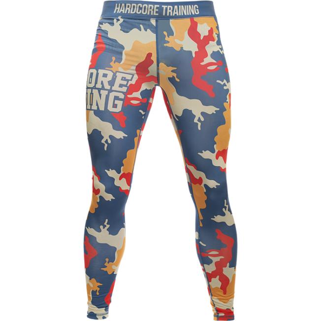 Компрессионные штаны Hardcore Training Autumn Camo | Фото 2