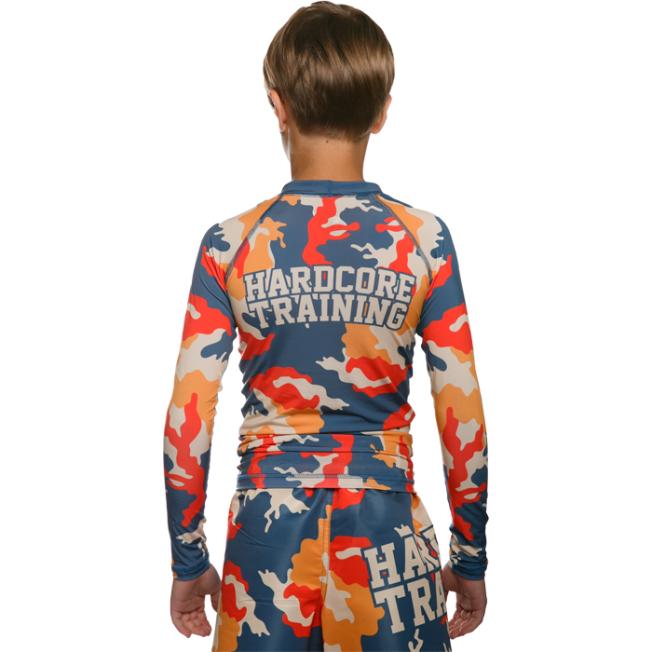 Детский рашгард Hardcore Training Autumn Camo | Фото 1