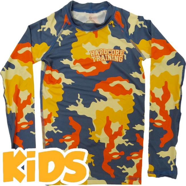 Детский рашгард Hardcore Training Autumn Camo | Фото 3