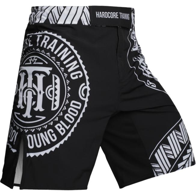 Шорты ММА Hardcore Training Ta Moko Black | Фото 1