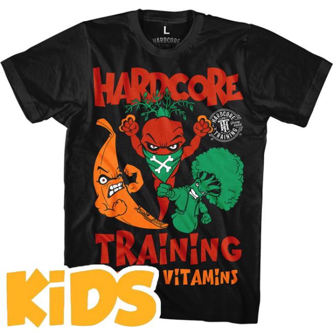 Детская футболка Hardcore Training Angry Vitamins