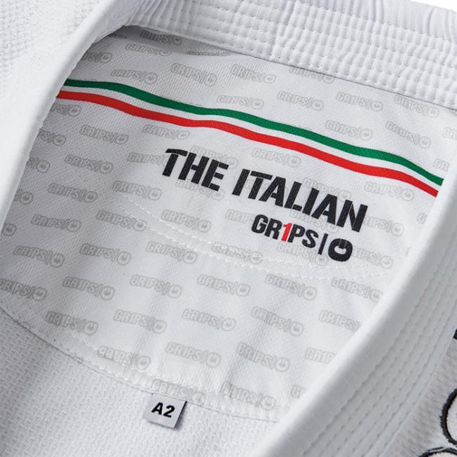 Кимоно для BJJ Grips Athletics Italian - White | Фото 8
