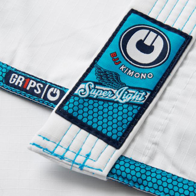 Кимоно для BJJ Grips Athletics Superlight - White | Фото 7