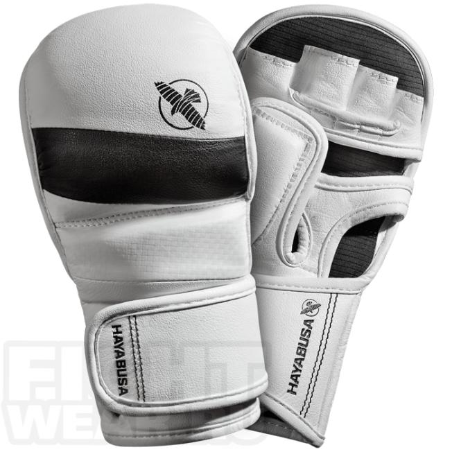 Гибридные перчатки Hayabusa T3 7oz - White/Black
