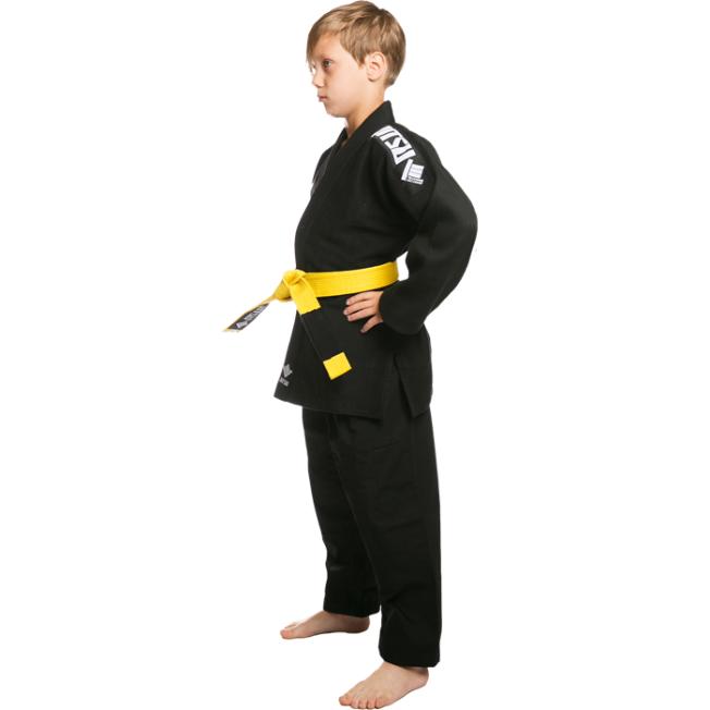 Детское ги для BJJ Jitsu BeGinner - Black | Фото 2