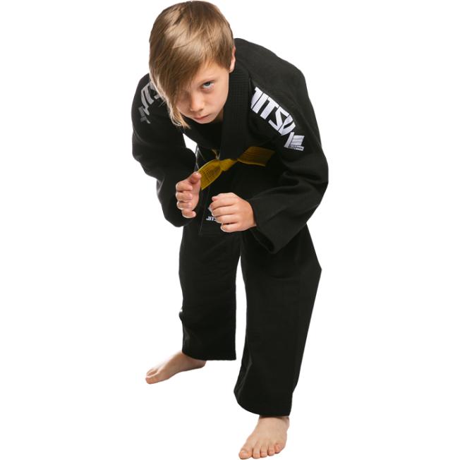 Детское ги для BJJ Jitsu BeGinner - Black | Фото 6