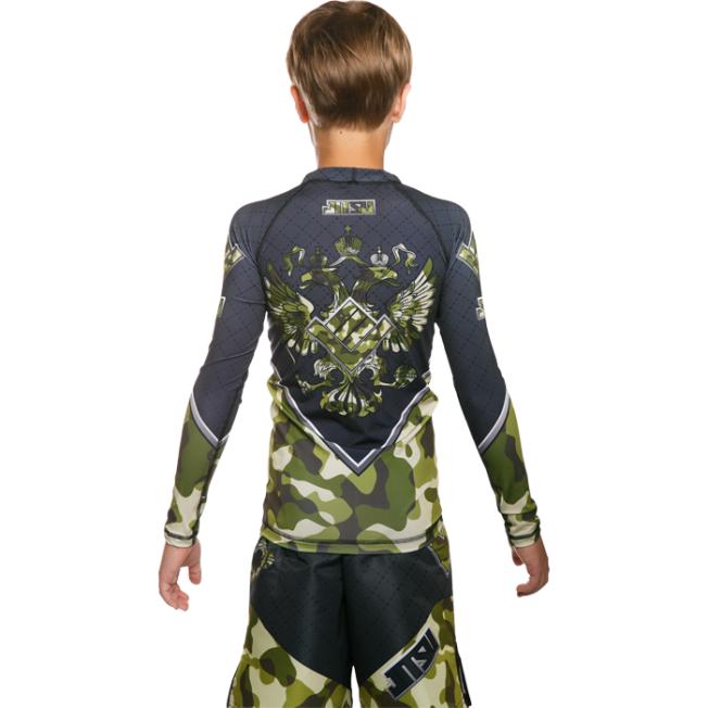 Детский рашгард Jitsu Patriot - Camo | Фото 1