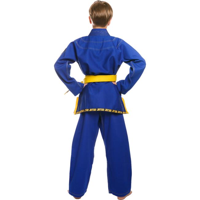 Детское ги для BJJ Jitsu Lion - Blue | Фото 2