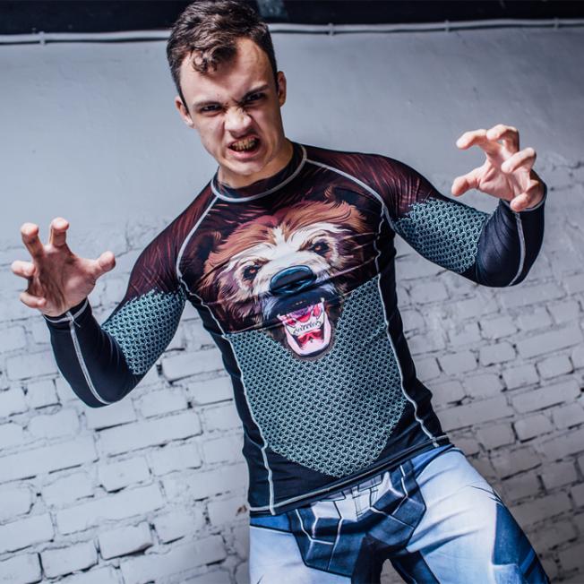 Рашгард Jitsu Медведь | Фото 3