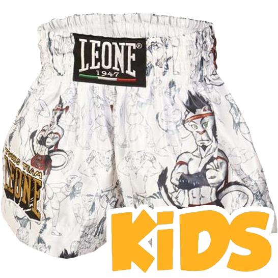Детские тайские шорты Leone Ramon - White