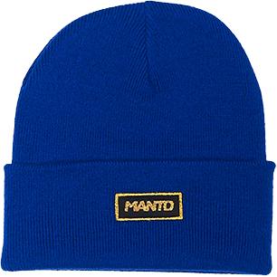 Зимняя шапка Manto Logotype - Blue